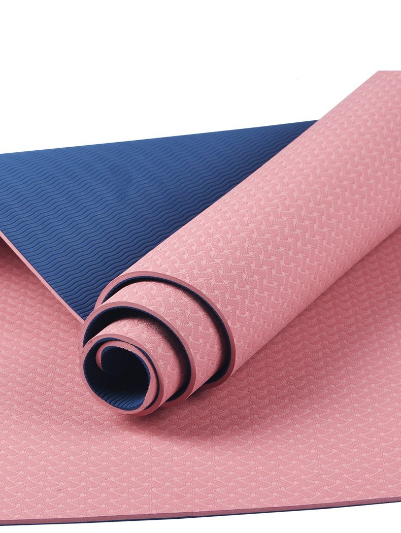 Bulk Sales Gym /fitness/exercise Home Equipment Safety UV printing TPE Yoga Mat 
