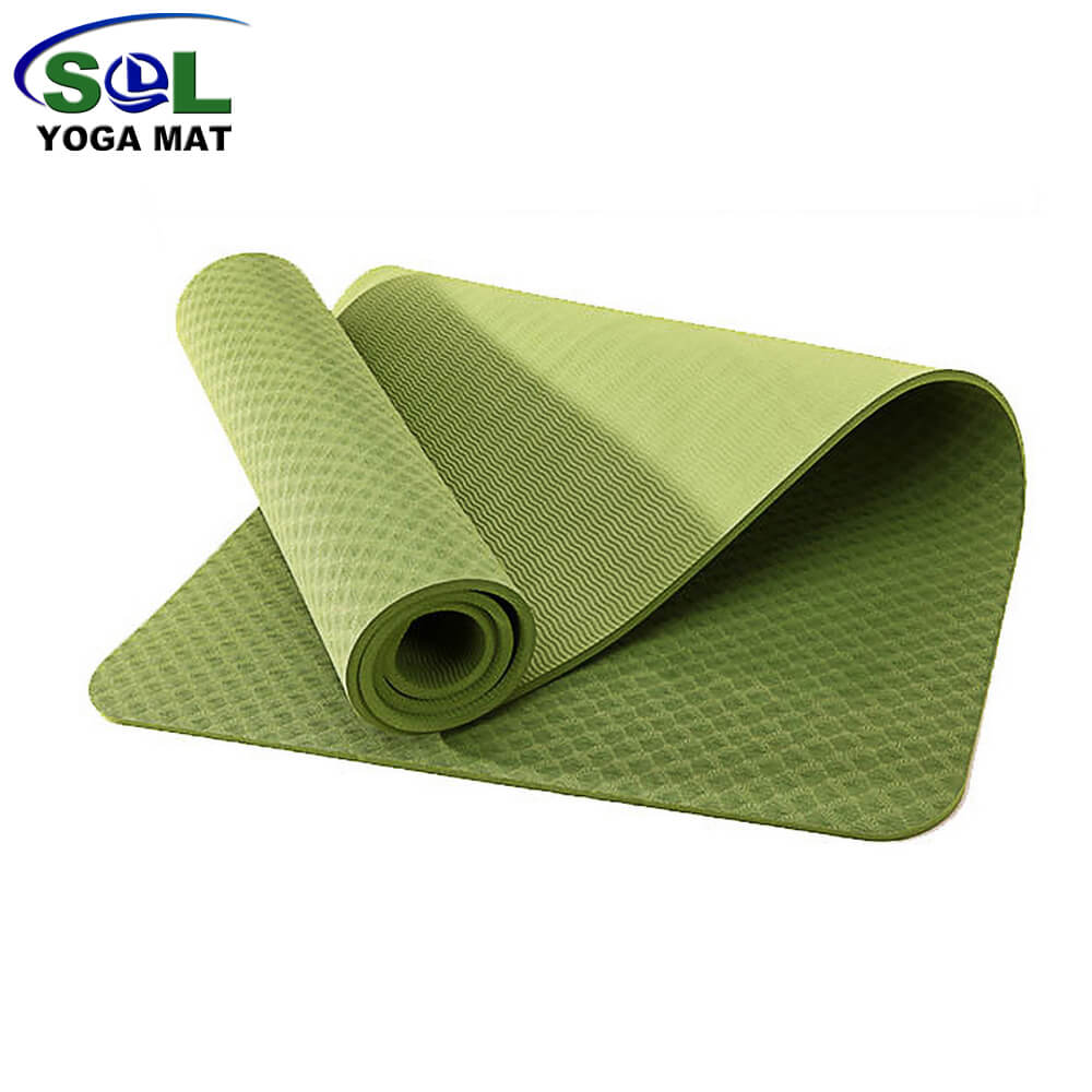 Fit Yoga High Quality Eco-friendly Durable Custom Colors TPE Yoga Mat