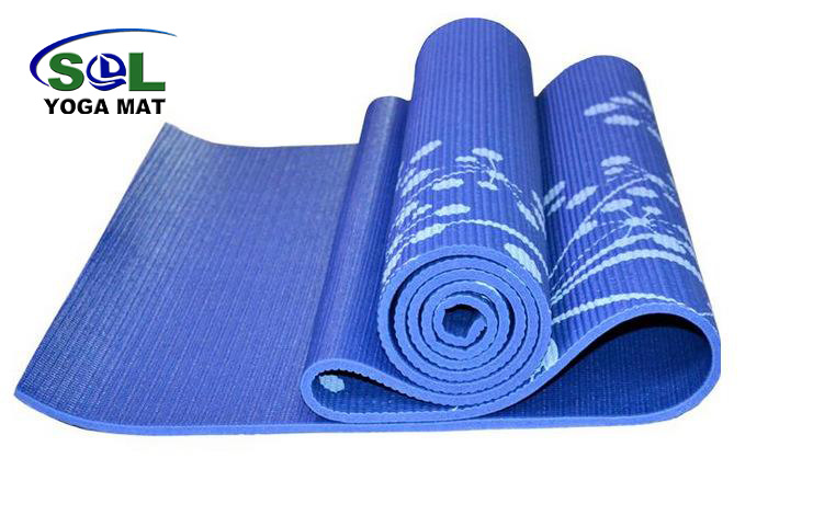 Customized Colorful Design Pattern PVC Yoga Mat with Digital Printing